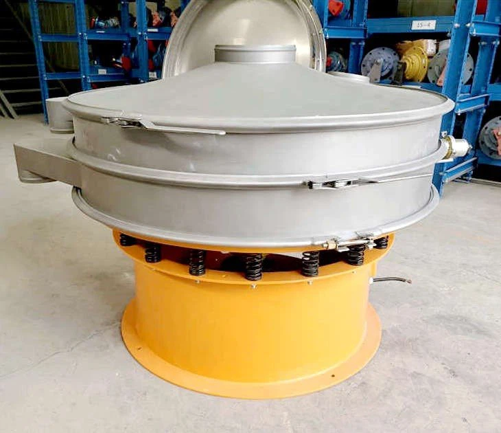 Ultrasonic vibrating screen machine
